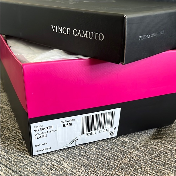 NWT Vince Camuto Red Slingback Heels - Picture 7 of 7